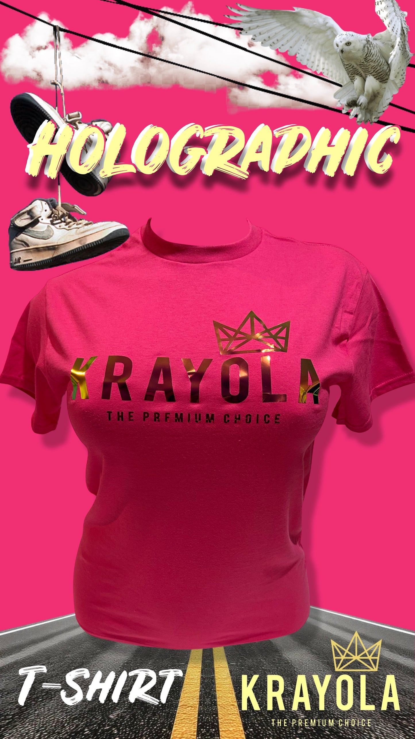 Holographic Krayola Tee