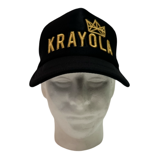 Black & Gold Trucker Hat